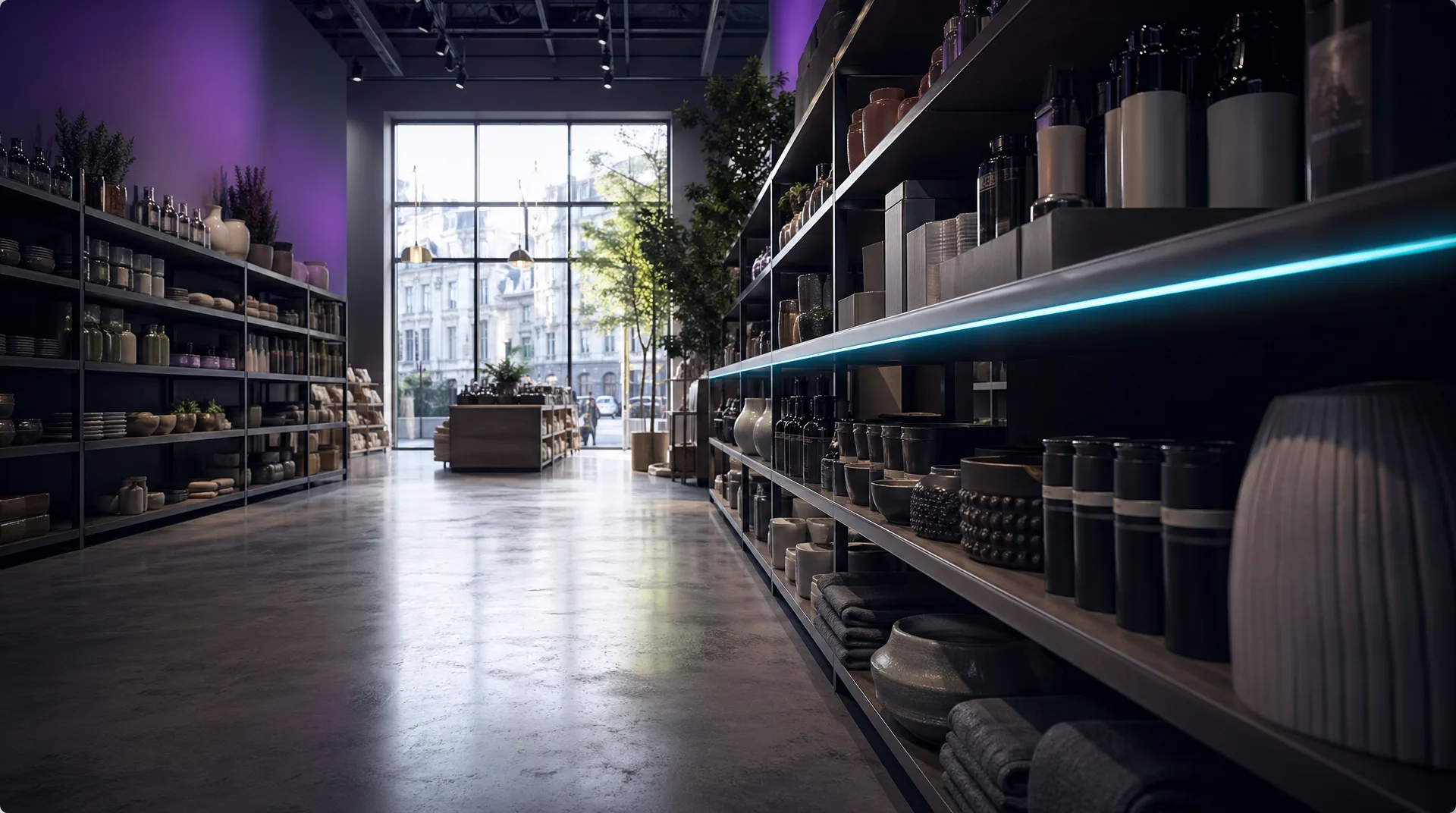 Editorial UK retail still life — BYLT Media for multi-store retail