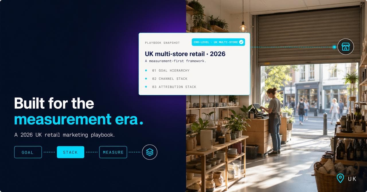 Retail marketing strategy: UK multi-store 2026 playbook