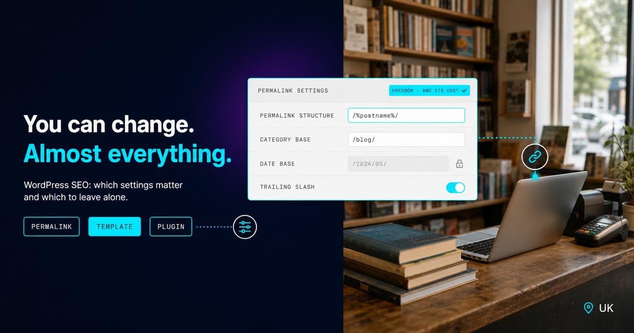 WordPress SEO: what you can change and what you cannot