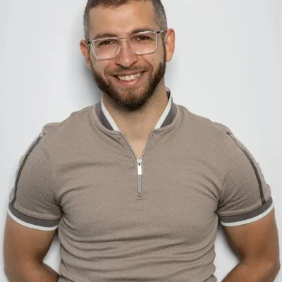 Teo Yordanov, co-founder of BYLT Media fitness marketing agency