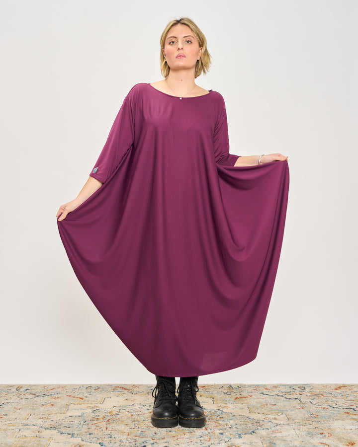 Oversized Dress · Wine
